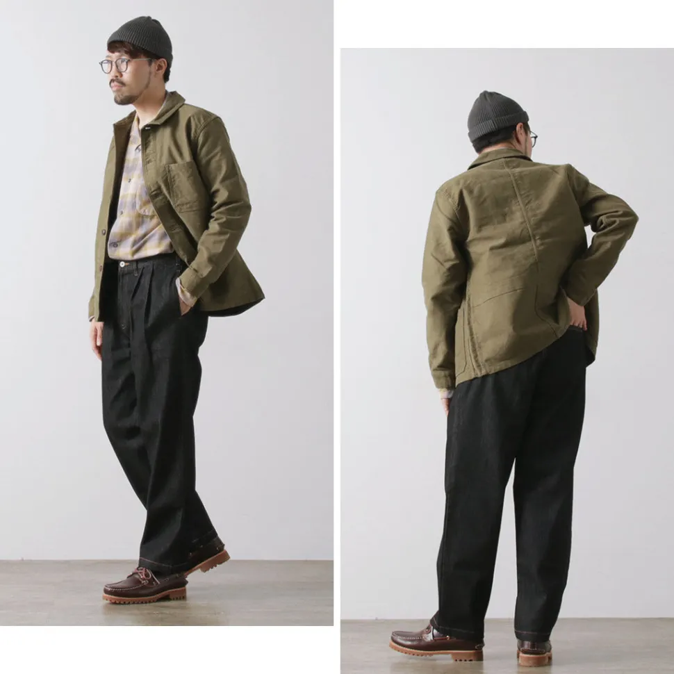 ILL ONE EIGHTY / Denim 2-tuck pants