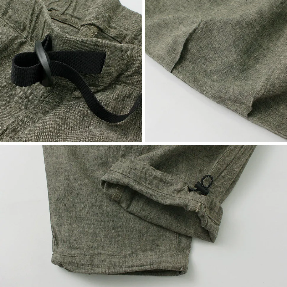 ILL ONE EIGHTY / Heather Linen Pants