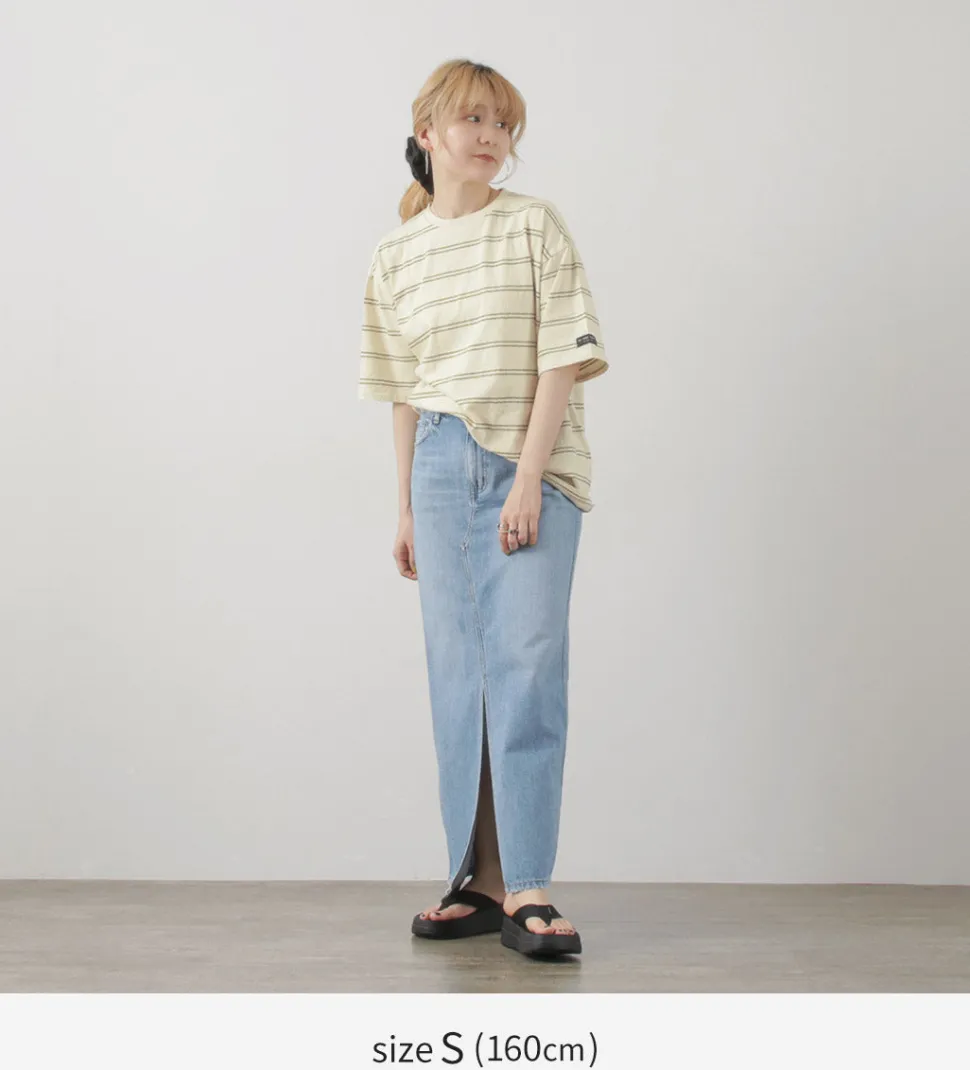 ILL ONE EIGHTY / Retro stripe T-shirt