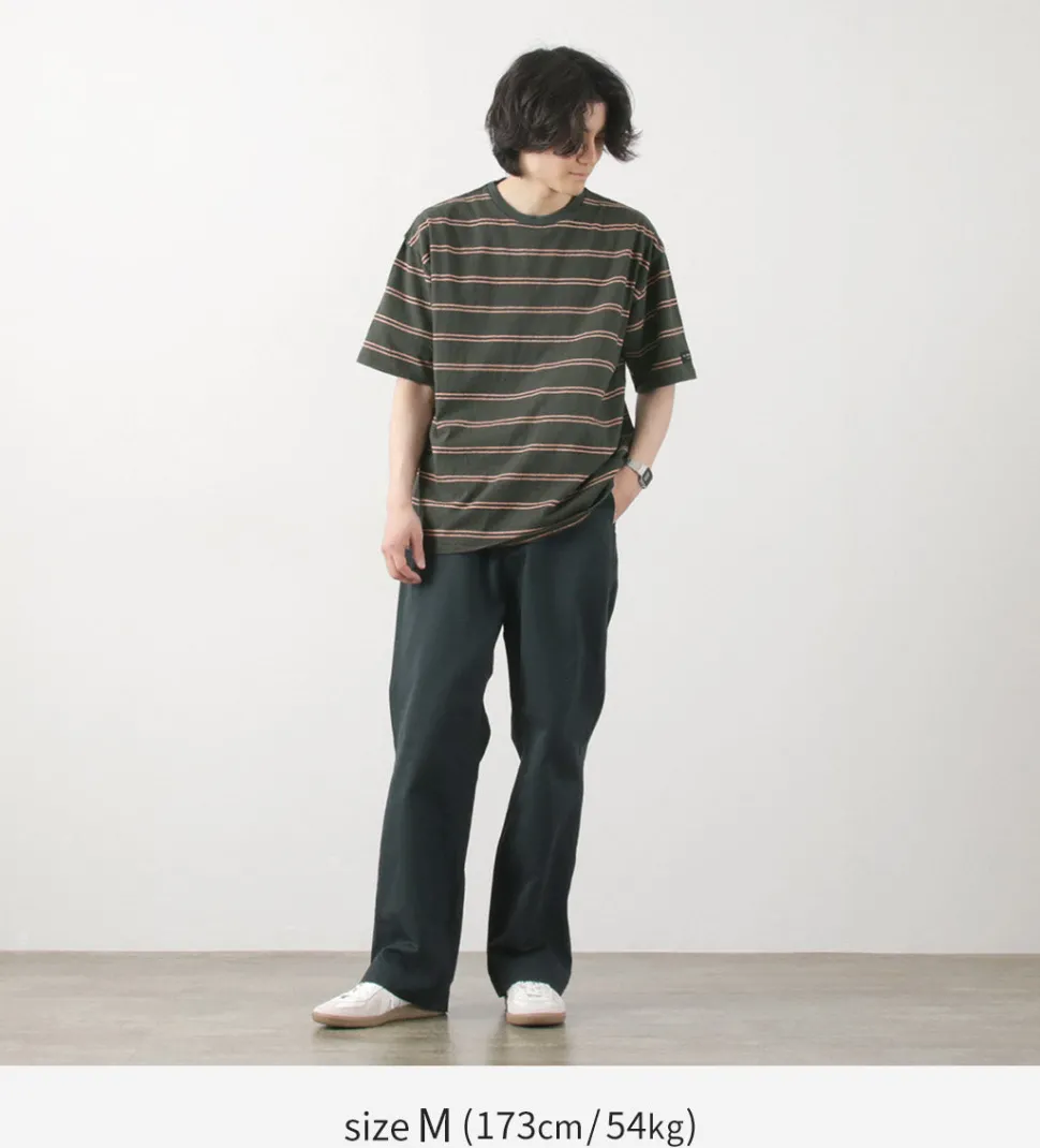 ILL ONE EIGHTY / Retro stripe T-shirt