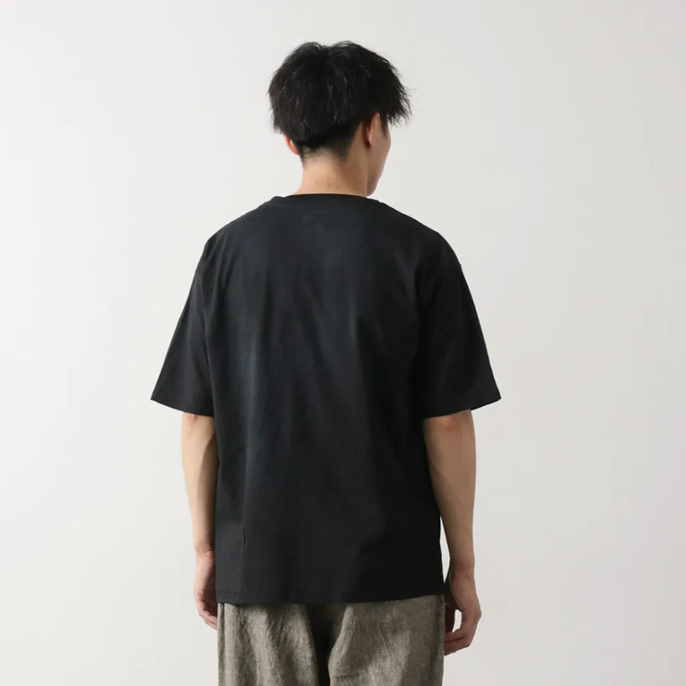 ILL ONE EIGHTY / Tie Dye Heart Pocket Short Sleeve T-Shirt