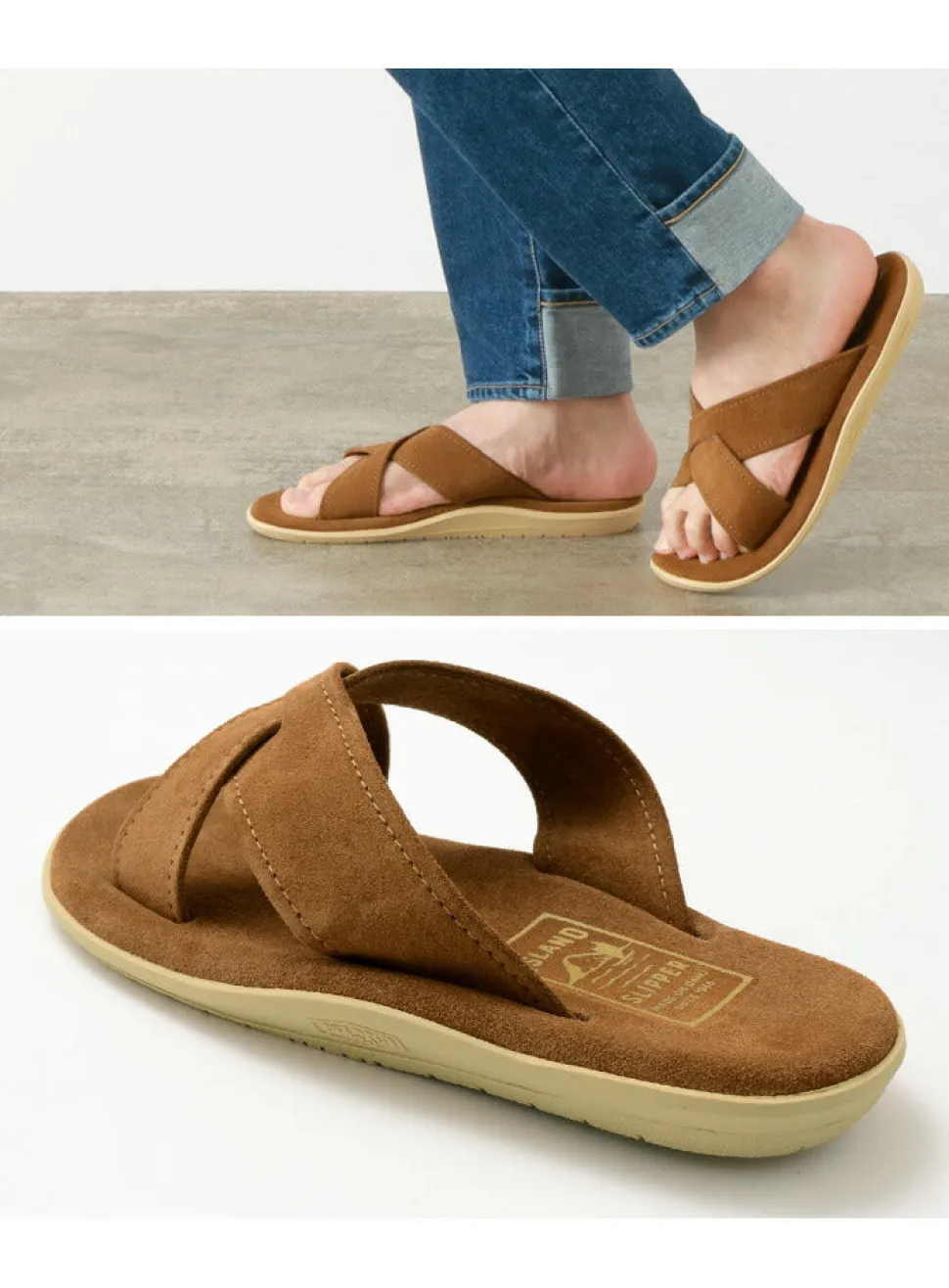 ISLAND SLIPPER / Cross Strap Sandal