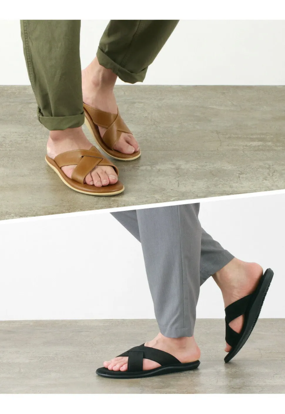 ISLAND SLIPPER / Cross Strap Sandal