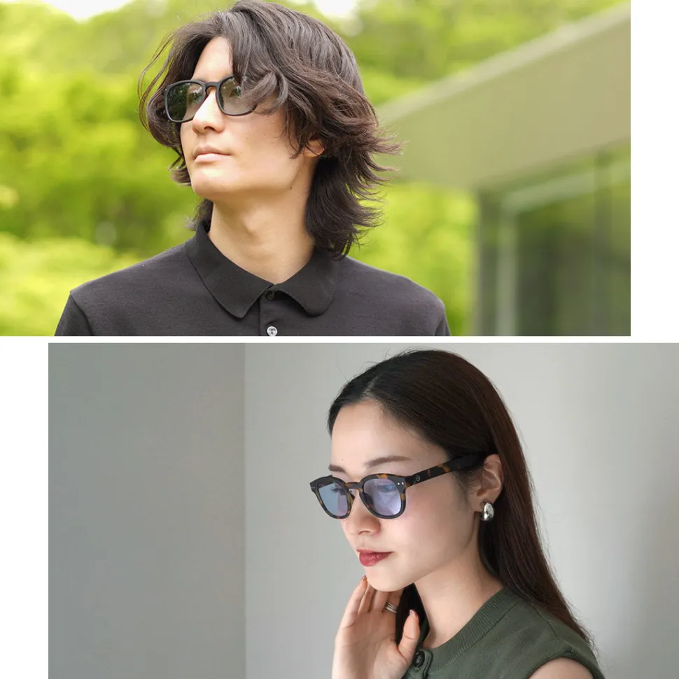 IZIPIZI / Light colored lenses sunglasses #C