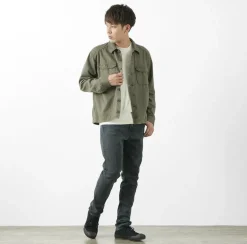 JAPAN BLUE JEANS / Calif Tapered Overdyed Black Rosewood