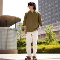 JAPAN BLUE JEANS / CODE:SILVER Military Pullover Shirt