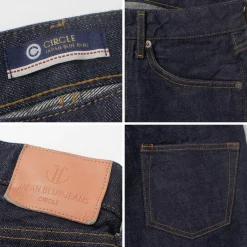 JAPAN BLUE JEANS / J504 Circle Loose 12.5oz African cotton selvage denim