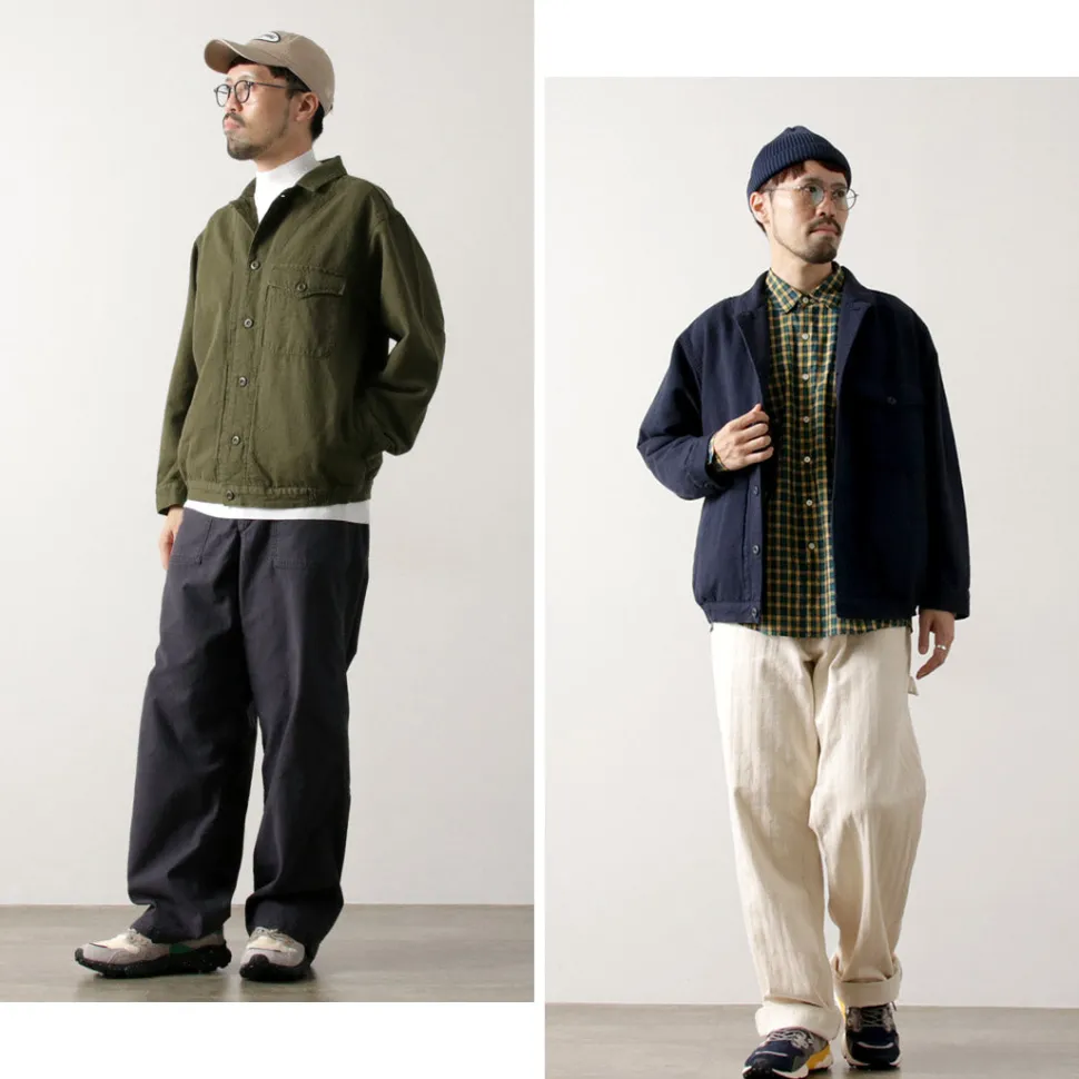 JAPAN BLUE JEANS / Military Herringbone Jacket