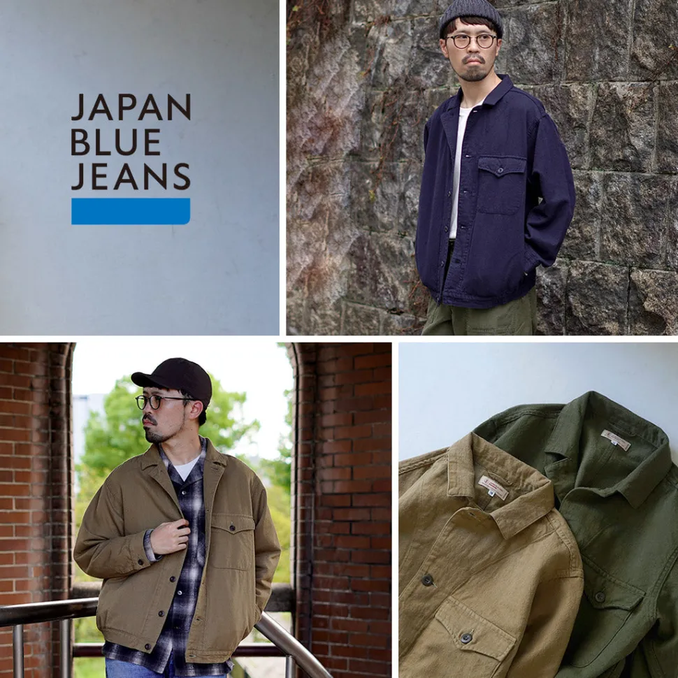 JAPAN BLUE JEANS / Military Herringbone Jacket