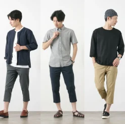 JAPAN BLUE JEANS / Officer Cropped Trousers