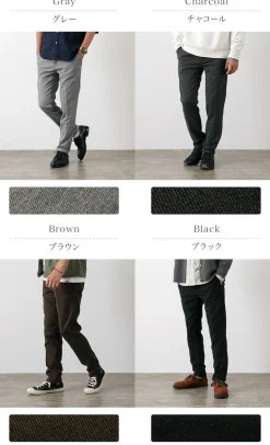 JAPAN BLUE JEANS / Officer Tapered Full Flanser Trousers