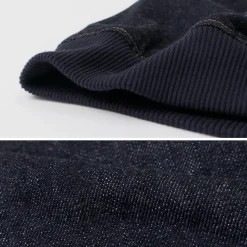 JAPAN BLUE JEANS / 13.5oz Crunch Denim Bomber Jacket