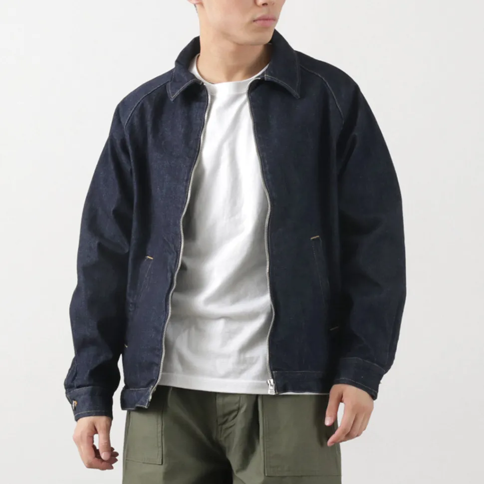 JAPAN BLUE JEANS / 13oz Denim Drizzler Jacket