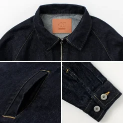 JAPAN BLUE JEANS / 13oz Denim Drizzler Jacket