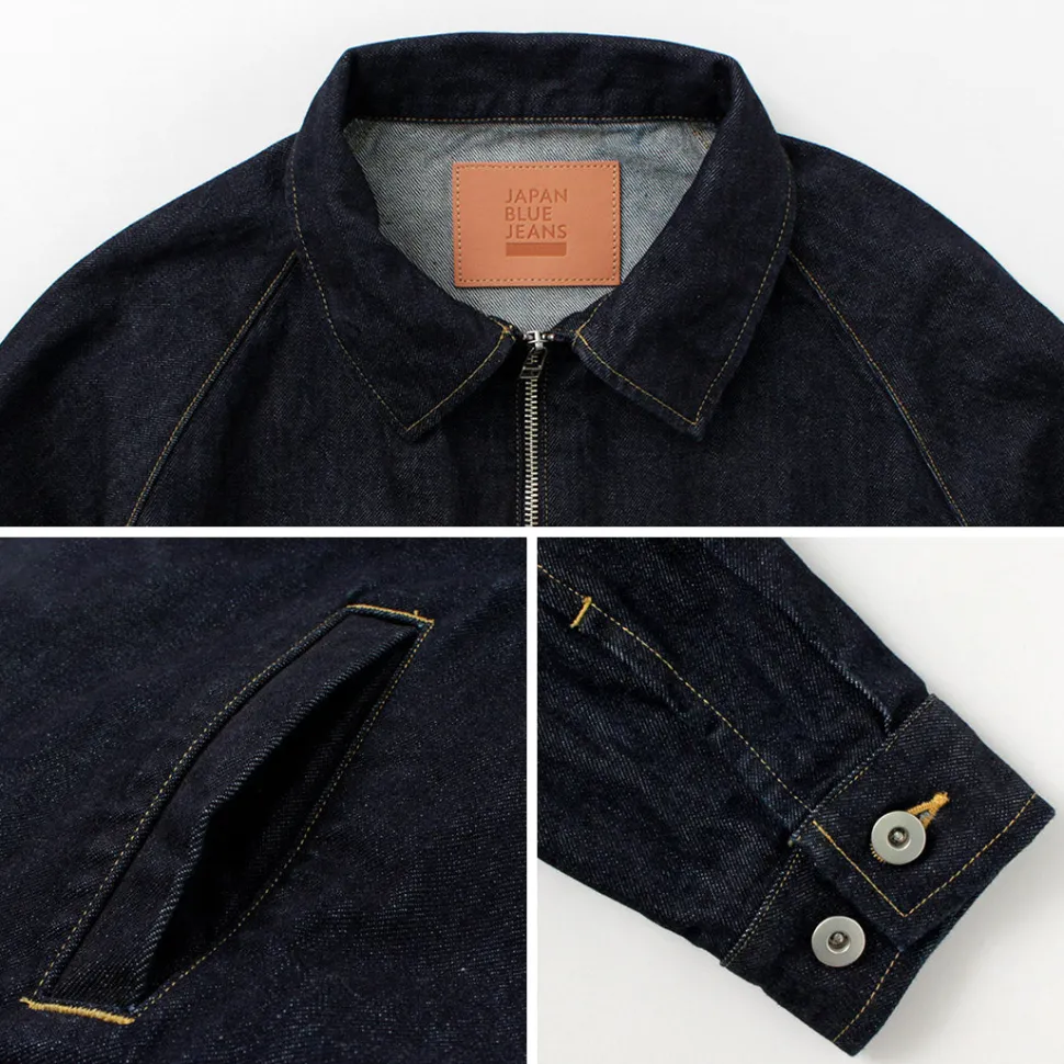 JAPAN BLUE JEANS / 13oz Denim Drizzler Jacket
