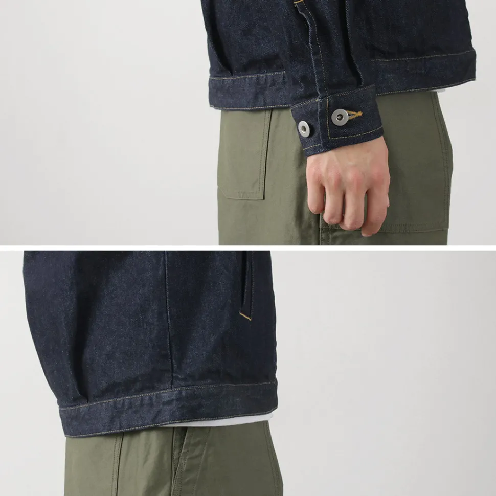 JAPAN BLUE JEANS / 13oz Denim Drizzler Jacket