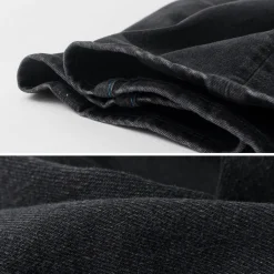 JAPAN BLUE JEANS / 12oz Hyper Stretch Slim Tapered Denim Faded Black