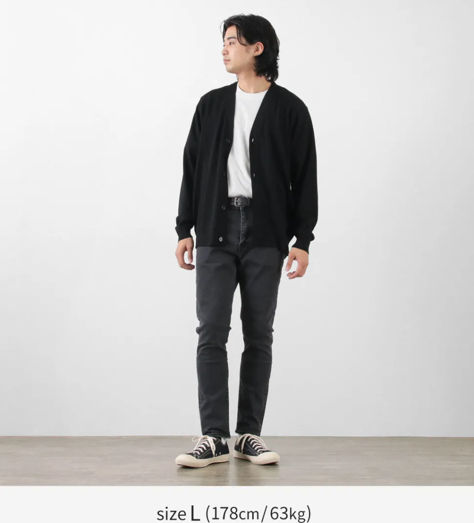 JAPAN BLUE JEANS / 12oz Hyper Stretch Slim Tapered Denim Faded Black