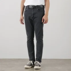 JAPAN BLUE JEANS / 12oz Hyper Stretch Slim Tapered Denim Faded Black