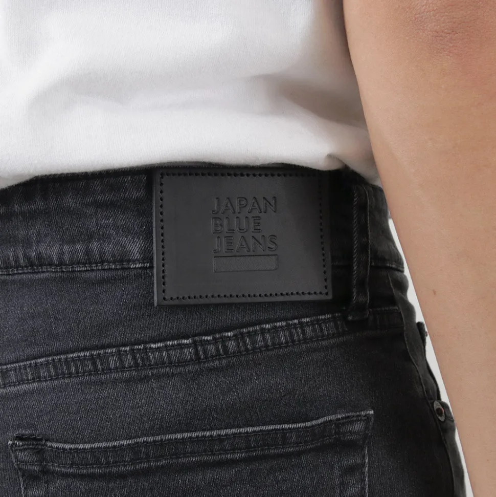 JAPAN BLUE JEANS / 12oz Hyper Stretch Slim Tapered Denim Faded Black