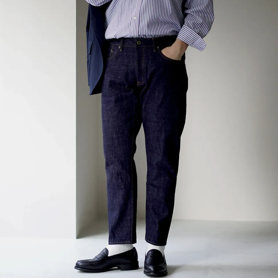 JAPAN BLUE JEANS / 16oz Monster Denim Semi-Wide Tapered 5P