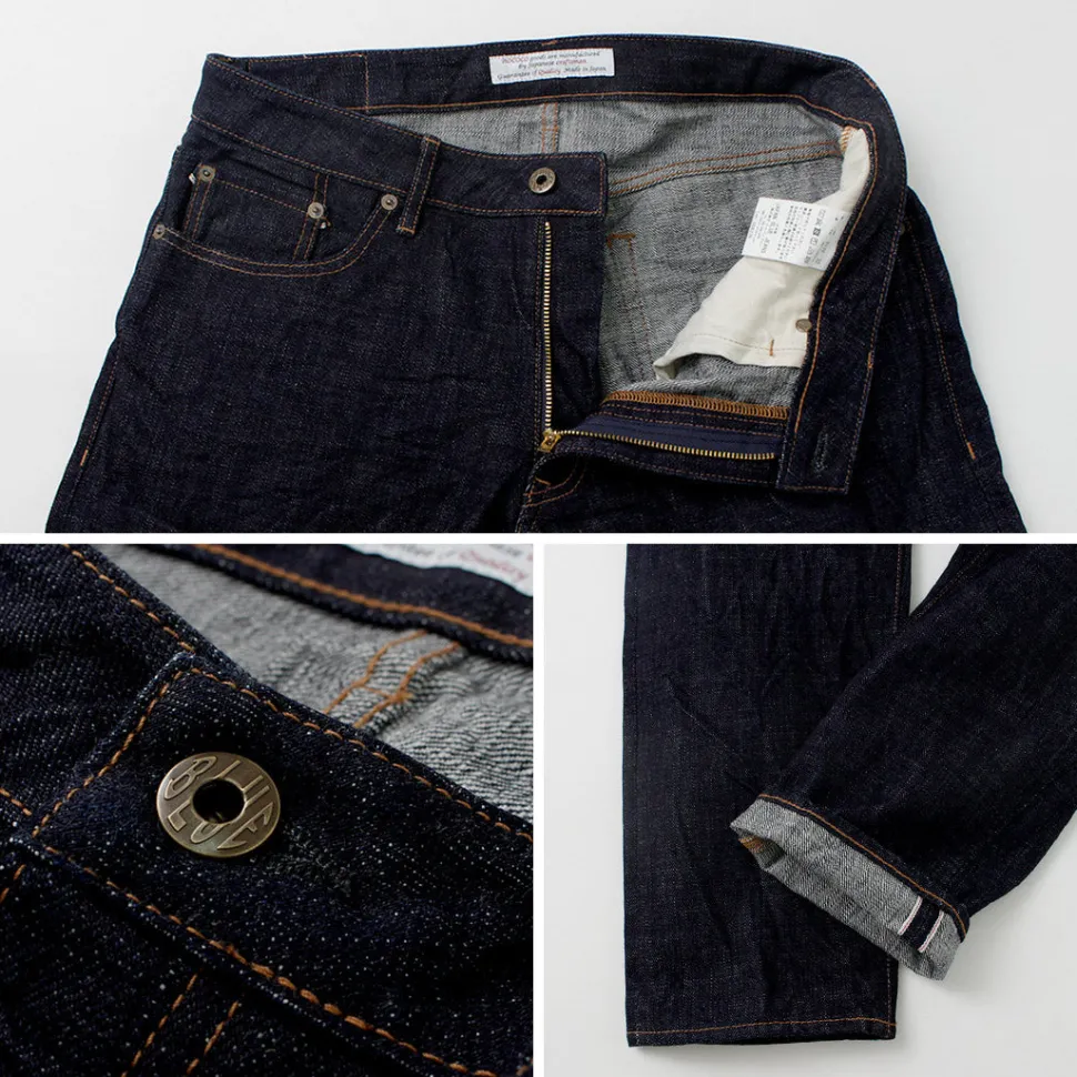 JAPAN BLUE JEANS / 16oz Monster Denim Semi-Wide Tapered 5P