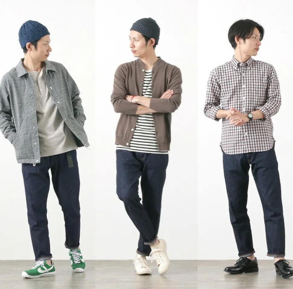 JAPAN BLUE JEANS / 8oz 5P Denim Tapered Trousers