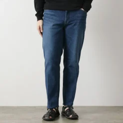 JAPAN BLUE JEANS / 12oz Stretch Center Crease 5P Denim Used Processing