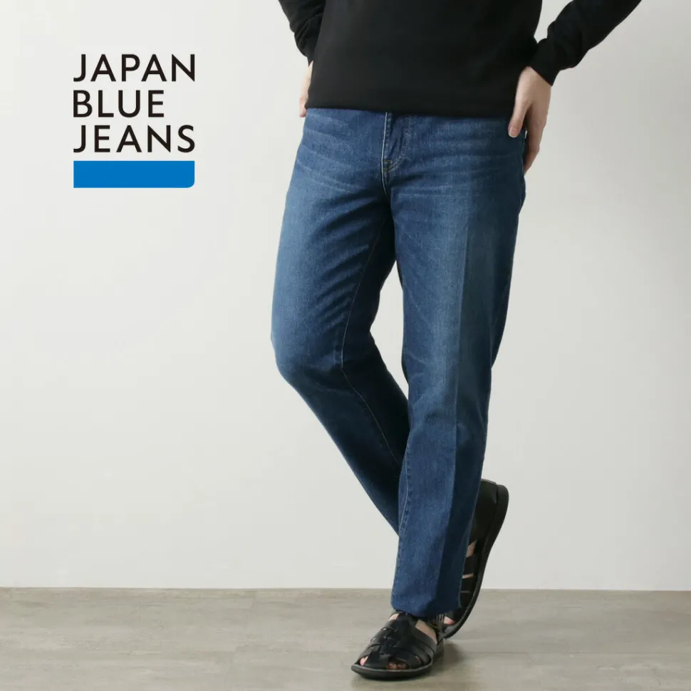 JAPAN BLUE JEANS / 12oz Stretch Center Crease 5P Denim Used Processing