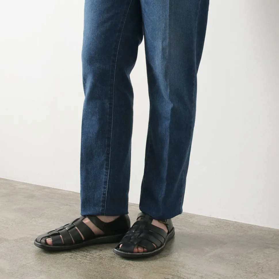 JAPAN BLUE JEANS / 12oz Stretch Center Crease 5P Denim Used Processing