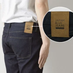 JAPAN BLUE JEANS / 12oz Stretch Center Crease 5P Denim One-washed