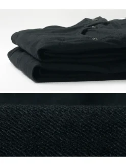 JAPAN BLUE JEANS / Prep 12oz Selvich Full Black Jeans