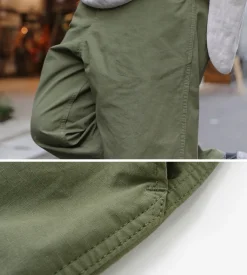 JAPAN BLUE JEANS / Ripstop garment dye relaxed trousers