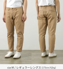 JAPAN BLUE JEANS / RJB1610 40/3 High Count Twill Wide Tapered Vintage Chinos