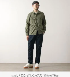 JAPAN BLUE JEANS / RJB1610 40/3 High Count Twill Wide Tapered Vintage Chinos