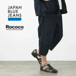 JAPAN BLUE JEANS / RJB7570 Cotton Linen Denim Knicker Trousers