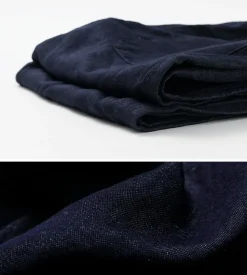 JAPAN BLUE JEANS / RJB7570 Cotton Linen Denim Knicker Trousers