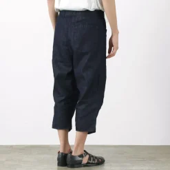 JAPAN BLUE JEANS / RJB7570 Cotton Linen Denim Knicker Trousers