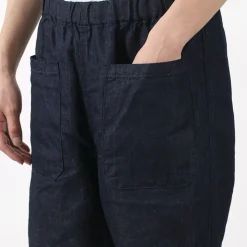 JAPAN BLUE JEANS / RJB7570 Cotton Linen Denim Knicker Trousers
