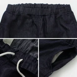JAPAN BLUE JEANS / RJB7590 Cotton Linen Denim Easy Pants