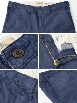 JAPAN BLUE JEANS / RJB4691 Shin Denim 8.5oz Officer Tapered Trouser Pants