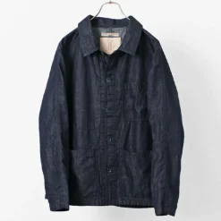 JAPAN BLUE JEANS / RJB7070 Summer French Coverall Jacket Cotton Linen Denim