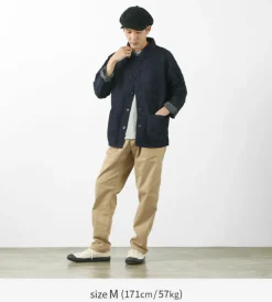 JAPAN BLUE JEANS / RJB7070 Summer French Coverall Jacket Cotton Linen Denim