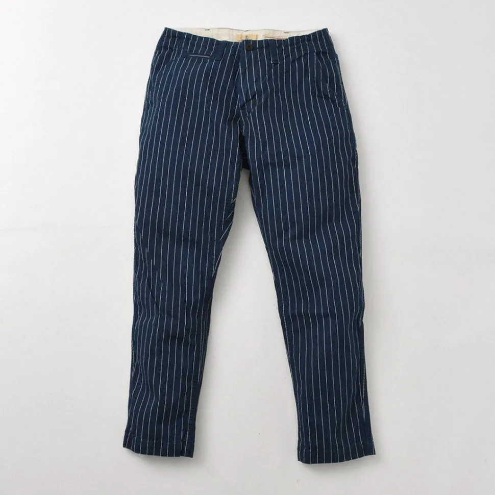 JAPAN BLUE JEANS / RJB1620Wide tapered chino stripe