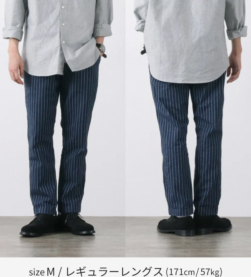 JAPAN BLUE JEANS / RJB1620Wide tapered chino stripe