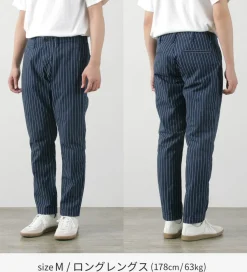 JAPAN BLUE JEANS / RJB1620Wide tapered chino stripe