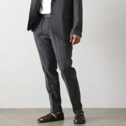 JAPAN BLUE JEANS / seersucker summer officer trousers