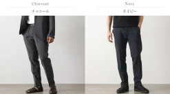 JAPAN BLUE JEANS / seersucker summer officer trousers