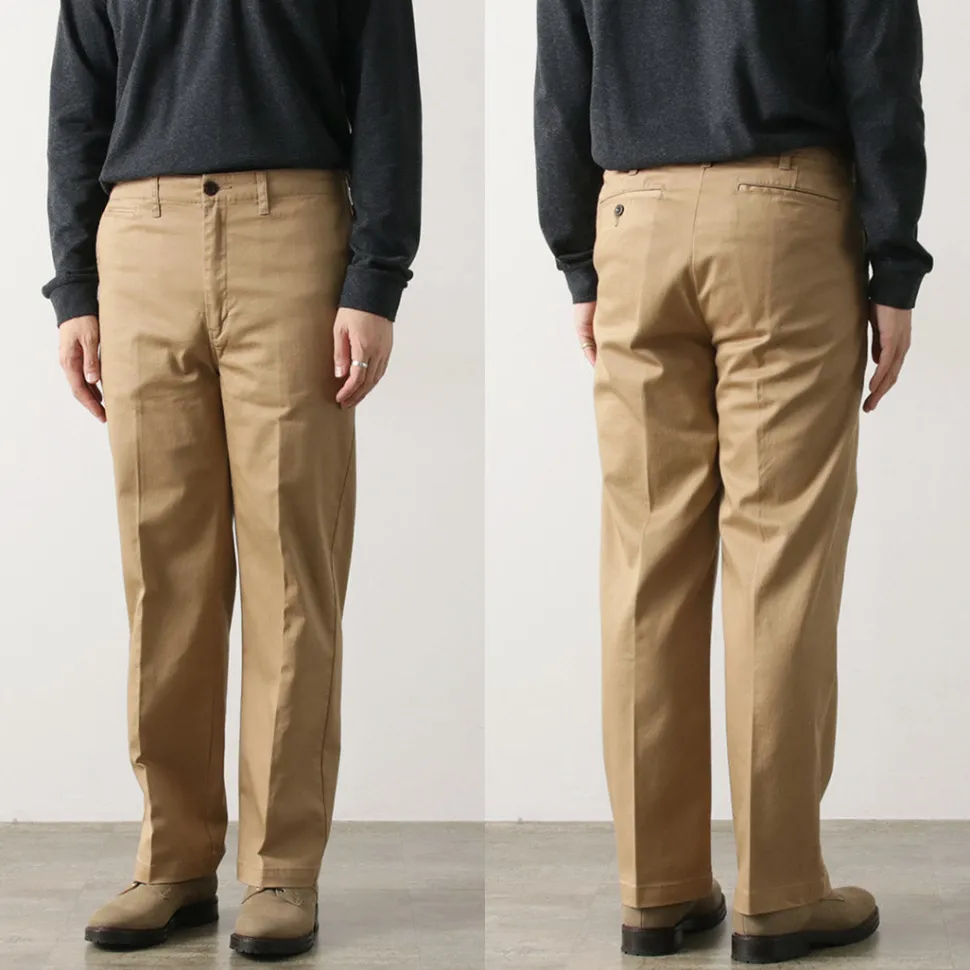 JAPAN BLUE JEANS / Semi-Wide Straight Chinos