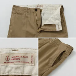 JAPAN BLUE JEANS / Semi-Wide Straight Chinos